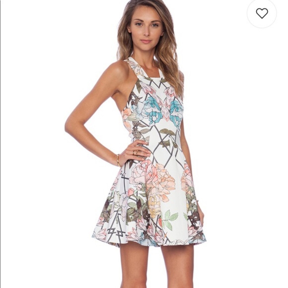 Keepsake The Label Floral Print Dress. XS NWT